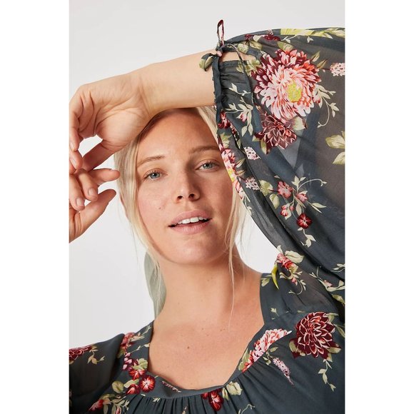 NWT Anthropologie Evelin Maxi Dress XS - Picture 7 of 8